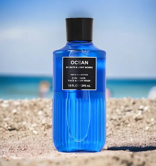 Gel de corp bărbătesc ”Ocean” 3 în 1