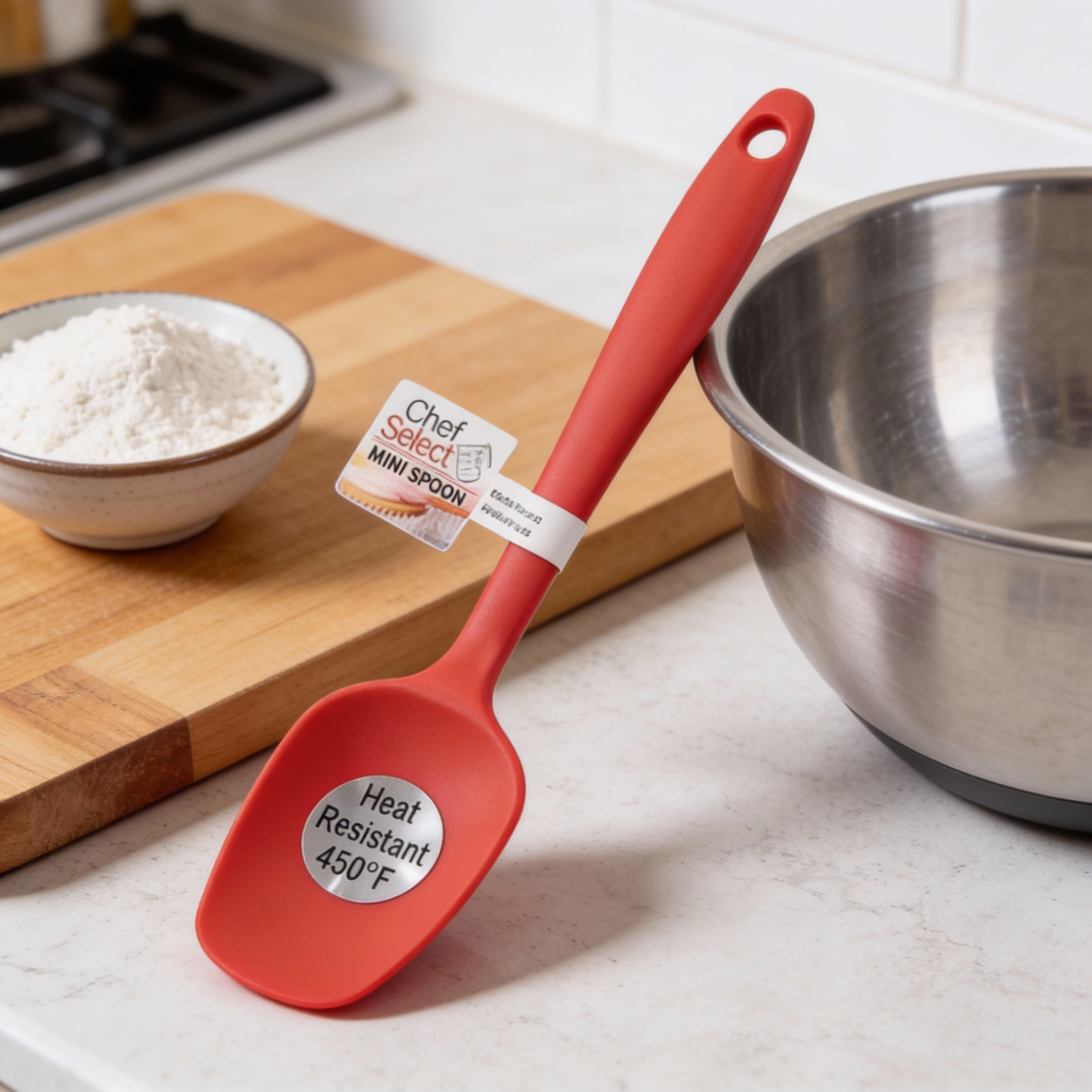 Spatulă mică de silicon Chef Select, fără BPA